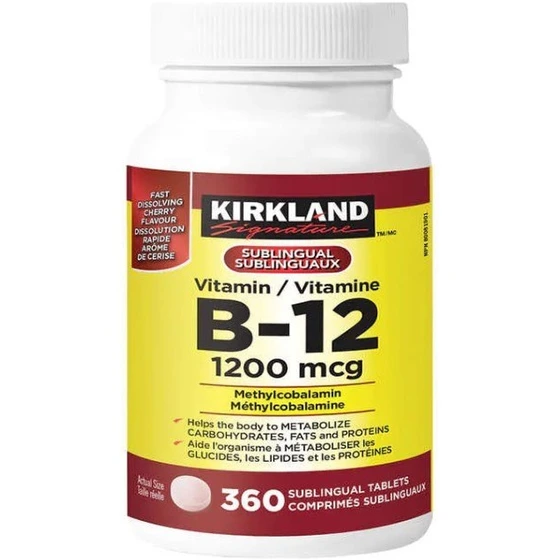 ویتامین ب۱۲ B12 1200mcg کرکلند