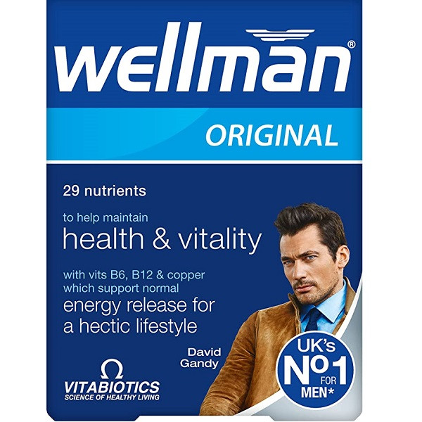 مولتی ویتامین ول من اورجینال ویتابیوتیکس Vitabiotics Wellman
