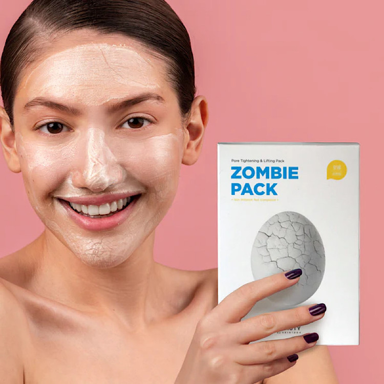 پک ماسک زامبی اسکین Skin 1004 سفت کننده منافذ و لیفتینگ