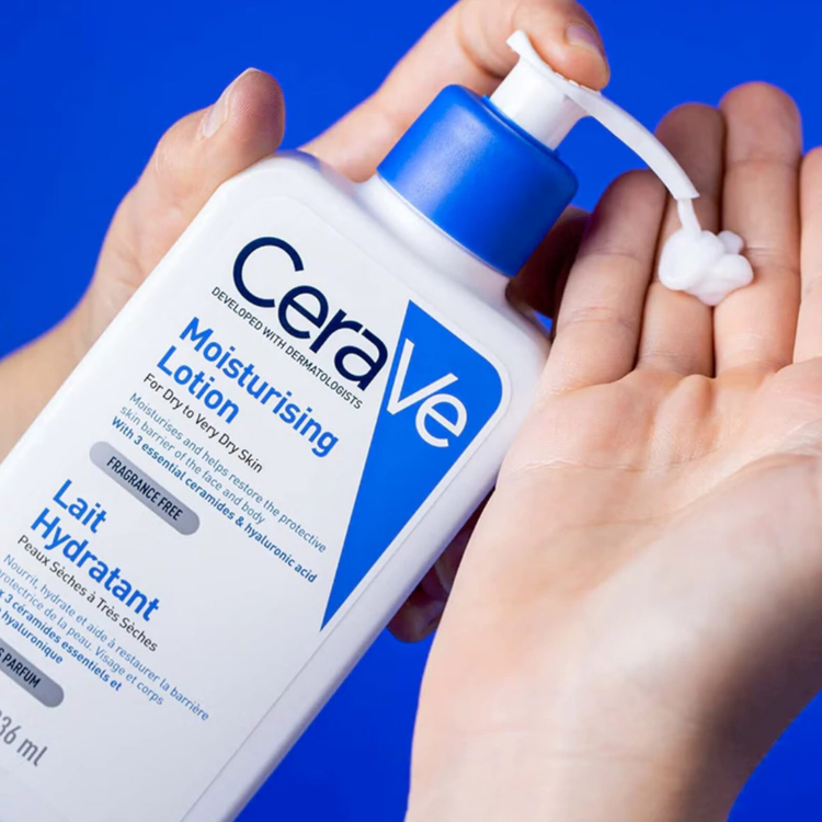 لوسیون سراوی صورت و بدن پوست خشک اصل | Moisturising Lotion 473/ 236ml