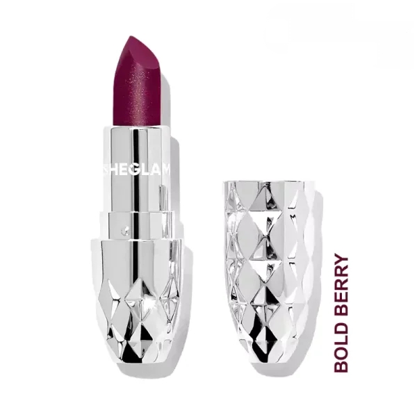 رژ لب جامد شیگلم مدل STARLIGHT VELVET رنگ BOLD BERRY