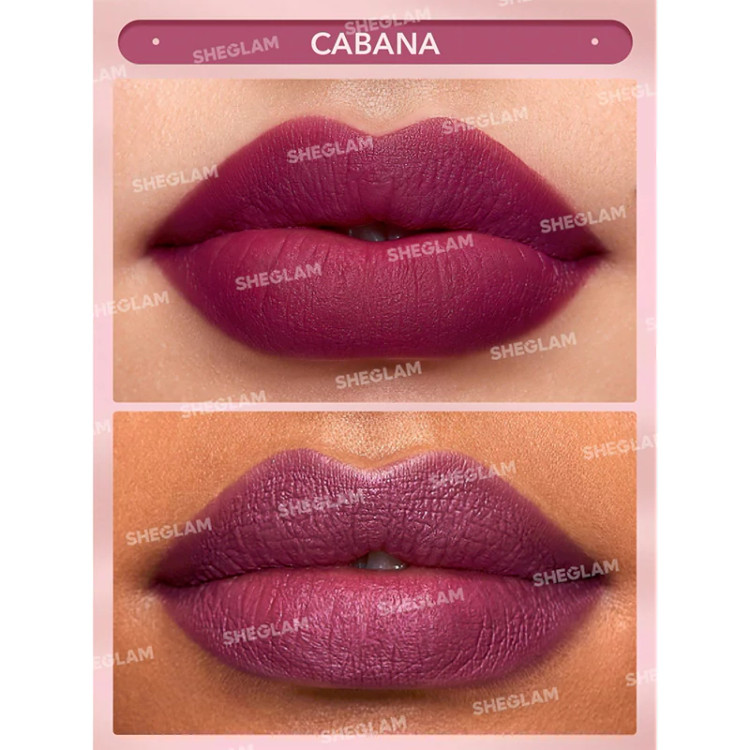 رژ لب مات شیگلم مدل MATTE ALLURE رنگ 225 CABANA
