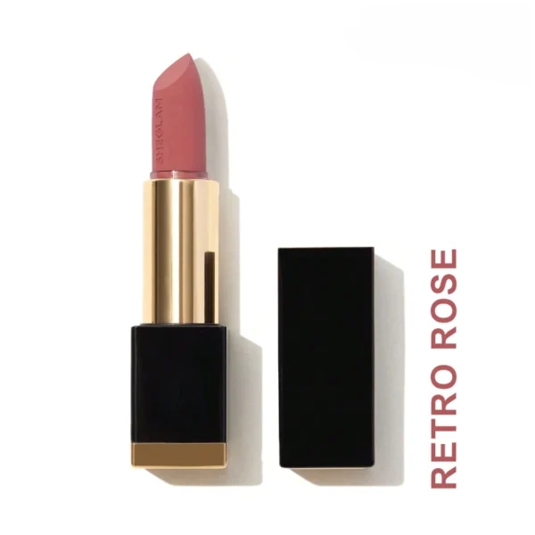 رژ لب مات شیگلم مدل MATTE ALLURE رنگ RETRO ROSE