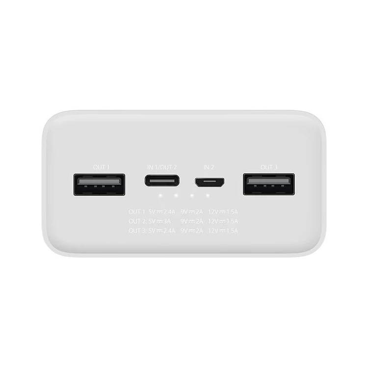 پاوربانک شیائومی مدل Mi PB3018ZM ظرفیت 30000 میلی آمپر ساعت اصل
