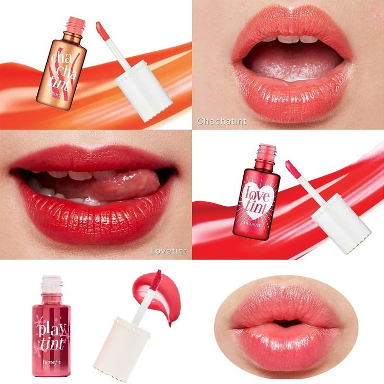 رژگونه و رژلب مایع benefit بنفیت اصل/6ml رنگ