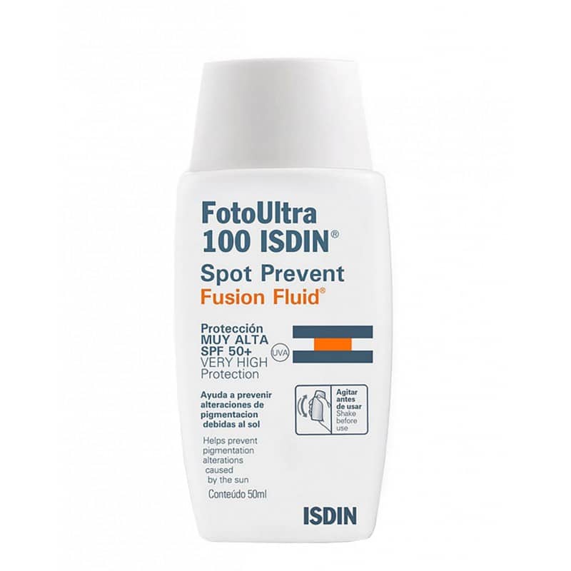 ضد آفتاب اسپات پریونت ایزدین اصل+SPF50 فلویید 50ml