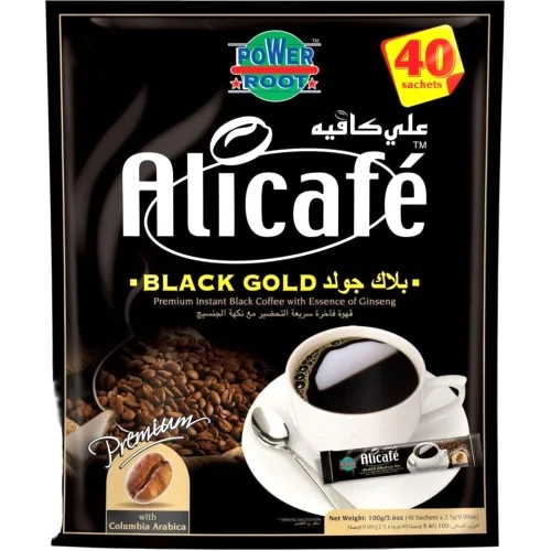 قهوه تلخ علی کافه اورجینال 40 عدد | Ali Cafe