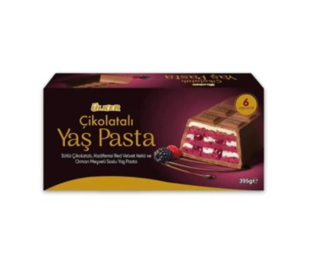 کیک شکلاتی اولکر یاش پاستا 395گرم (کیک خیس شکلاتی 6نفره)