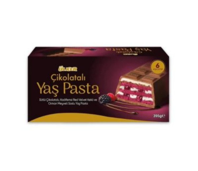 کیک شکلاتی اولکر یاش پاستا 395گرم (کیک خیس شکلاتی 6نفره)