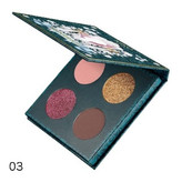 پالت سایه بریجرتون ۴تایی کیکو میلانو Bridgerton quartet eyeshadow palette kiko milano