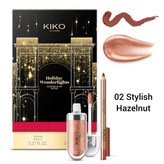 کیت لیپگلاس سه بعدی و مداد لب ست کیکو میلانو holiday wonderlights gloss me up lips gift set