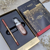 کیت لیپگلاس سه بعدی و مداد لب ست کیکو میلانو holiday wonderlights gloss me up lips gift set