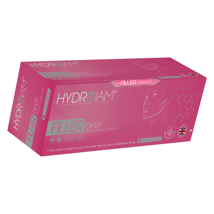 فیلر HYDROIAM FILLER Extra-DEEP 2ml دو سرنگ یک میل