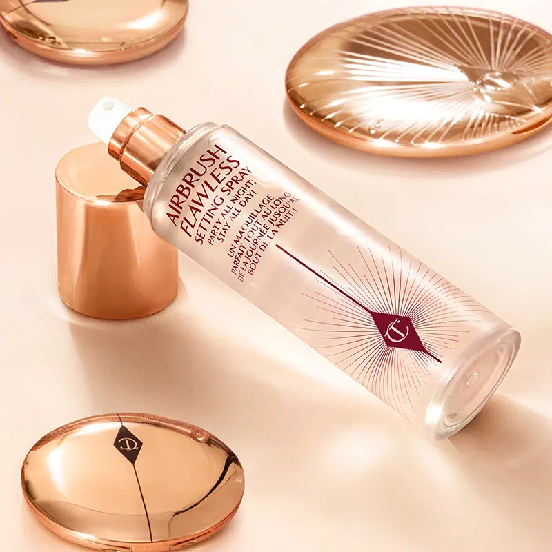 اسپری فیکس آرایش ایر براش شارلوت تیلبری اصل | Airbrush Setting Spray Makeup Charlotte Tilbury 100ml