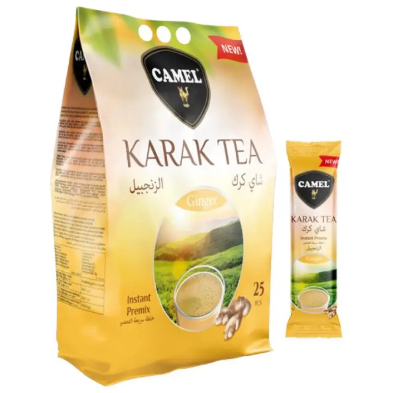 چای کرک کمل با طعم زنجبیل بسته 500 گرمی