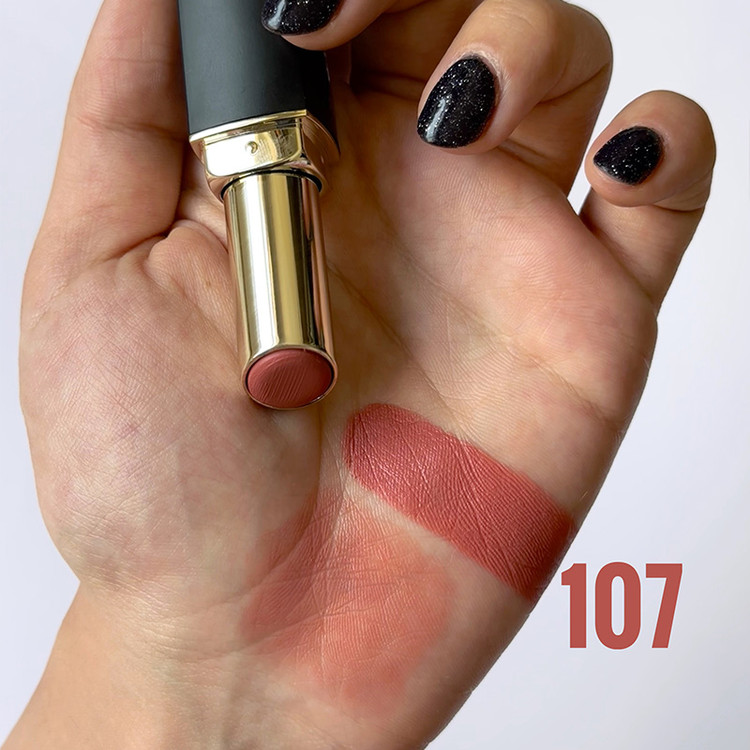 رژ لب جامد پودری گلدن رز مدل Pure Matte کد 2 الی 124