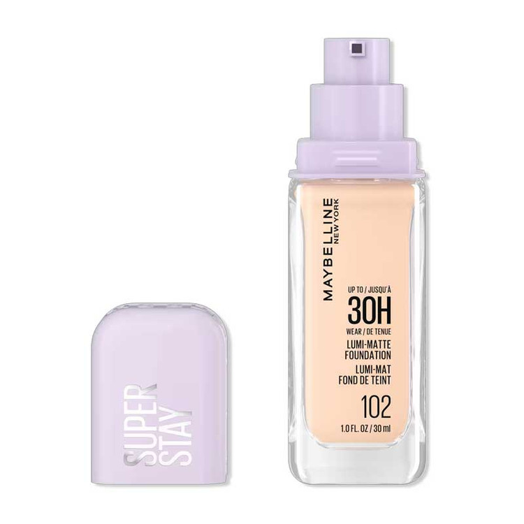 کرم پودر 30 ساعته میبلین Maybelline مدل Super Stay کد 110 و 102 حجم 30ml