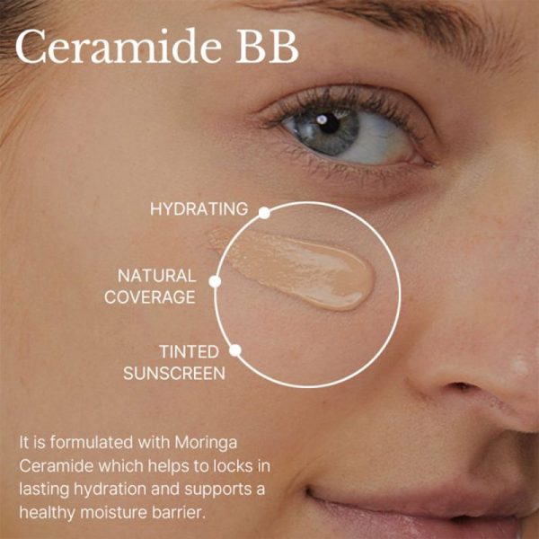 بی بی کرم BB Cream مورینگا سرامید هیمیش Heimish حاوی SPF 30 مدل Moringa Ceramide حجم 30g