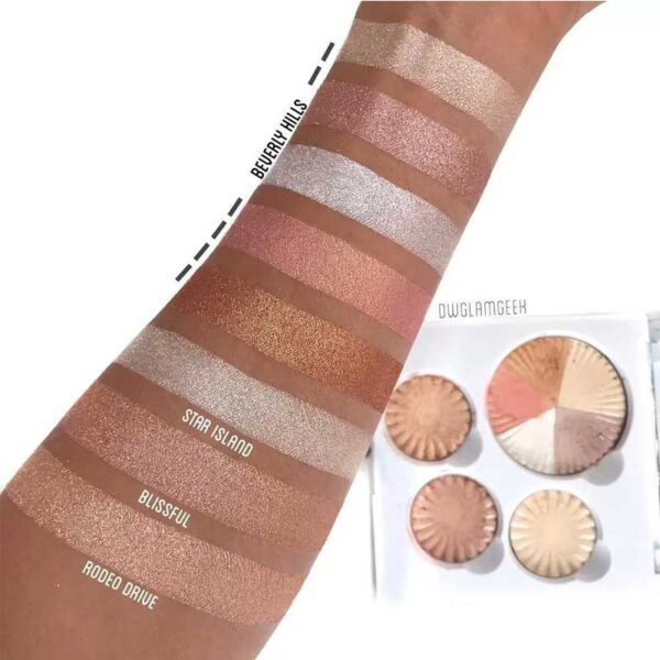 پالت هایلایتر 8 رنگ افرا Ofra مدل Glow Up