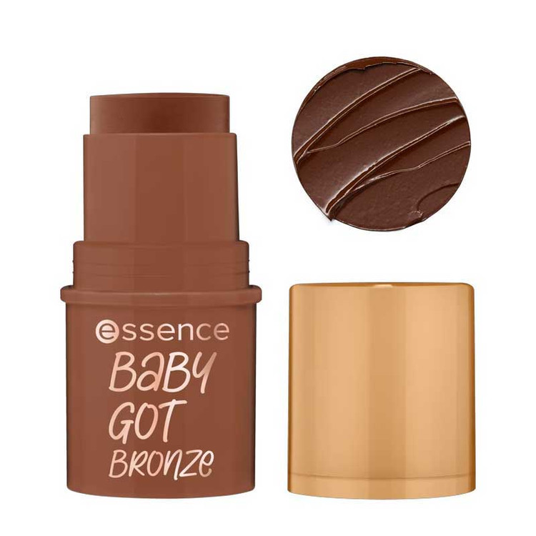کانتور و برنزر استیکی اسنس Essence مدل Baby Got Bronze رنگ 40 Hazelnut Hug