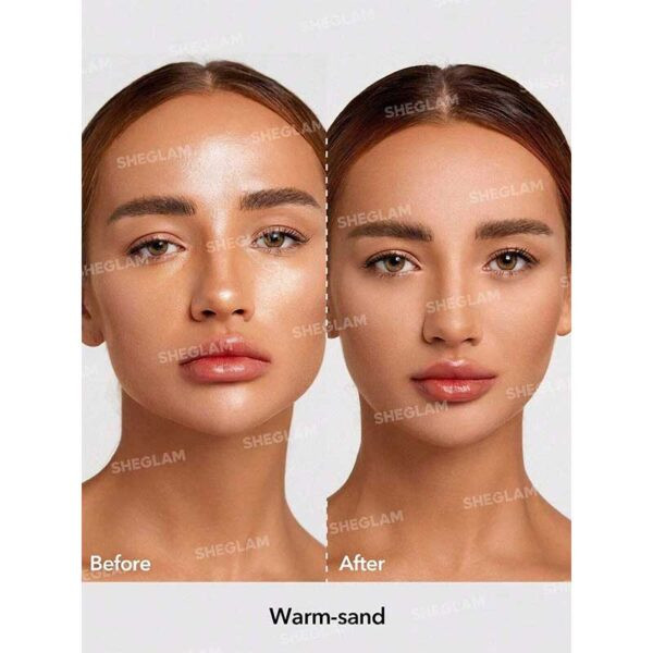 پنکک چند کاره کنترل چربی پوست شیگلم Sheglam مدل Velvet Veil Oil Control