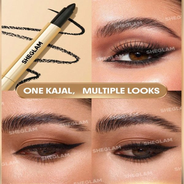 مداد چشم کرمی مشکی شیگلم Bold Moves Kohl