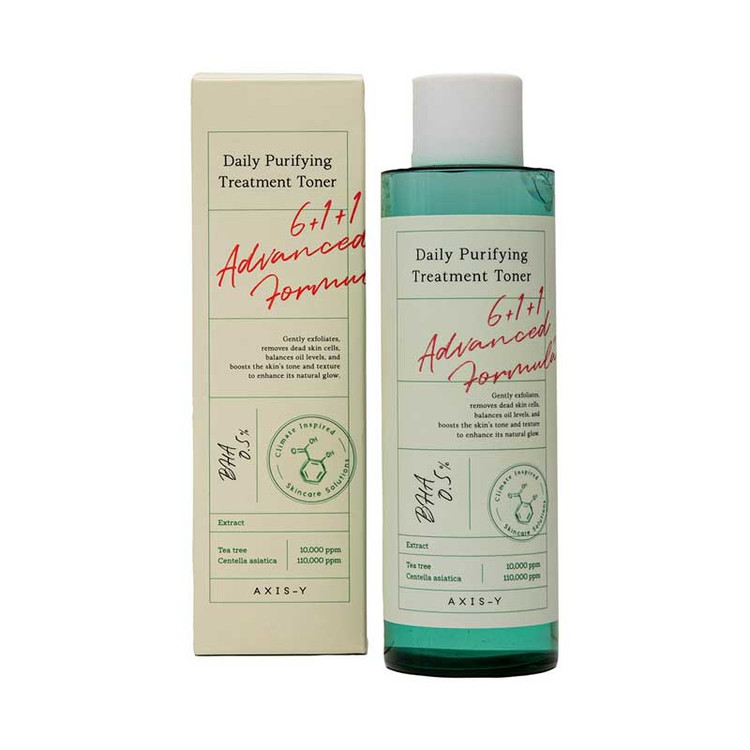 تونر درمانی ضد جوش اکسیس وای AXIS Y مدل Daily Purifying Treatment Toner حجم 200ml