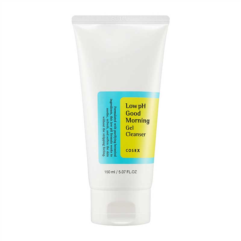 ژل شستشوی صورت کوزارکس مدل گود مورنینگ با PH پایین Cosrx مدل Low pH Good Morning Gel Cleanser حجم 150ml