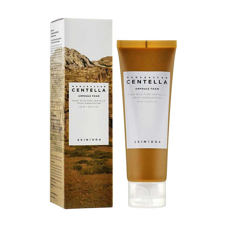 فوم شوینده آمپولی سنتلا Centella اسکین 1004 Skin مدل Madagascar Centella Ampoule Foam حجم 125ml