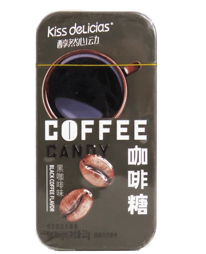 آب‌ نبات قهوه کیس دلیشز 22 گرم | Kiss Delicias Coffee Candy 22 gr
