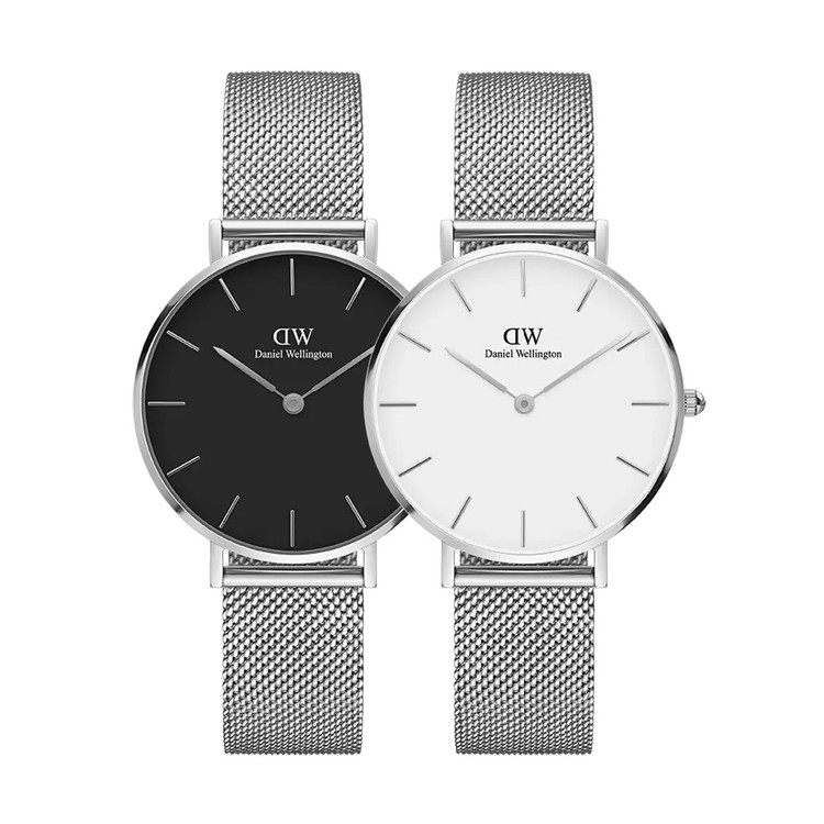 ساعت دنیل ولینگتون مدل PETITE STERLING سیلور سایز 32 (زنانه)