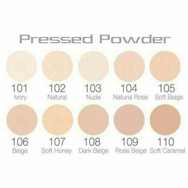 پنکک ضدآفتاب دار گلدن رز Goldenrose Pressed Powder Spf15