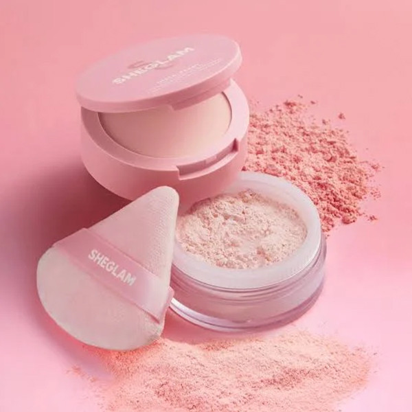 پودر فیکس دو طبقه بابلگام شیگلم Sheglam Double Duty Powder Bubblegum