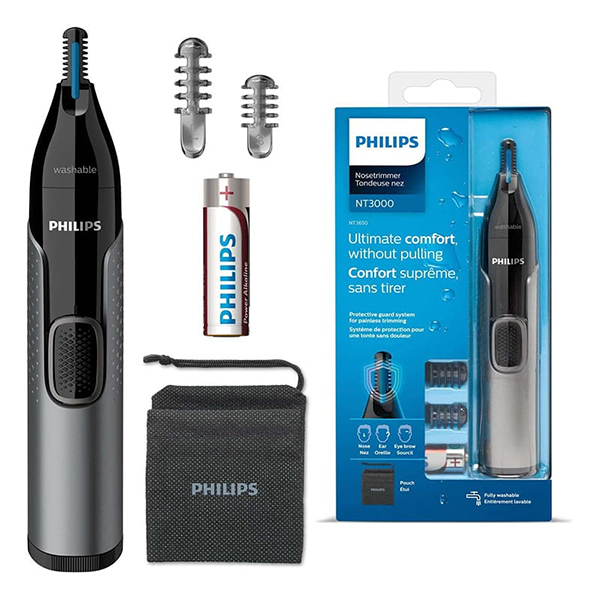 مو زن گوش و بینی شانه دار 3650 فیلیپس Philips Nose Trimmer nt 3000 nt3650